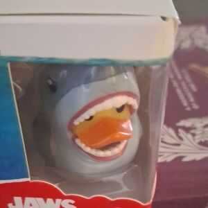 Mini Jaws Bruce Duck Figure - Gray